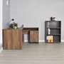 Hanah Home Rms-320-Oo-1 Escritorio de estudio en Nogal